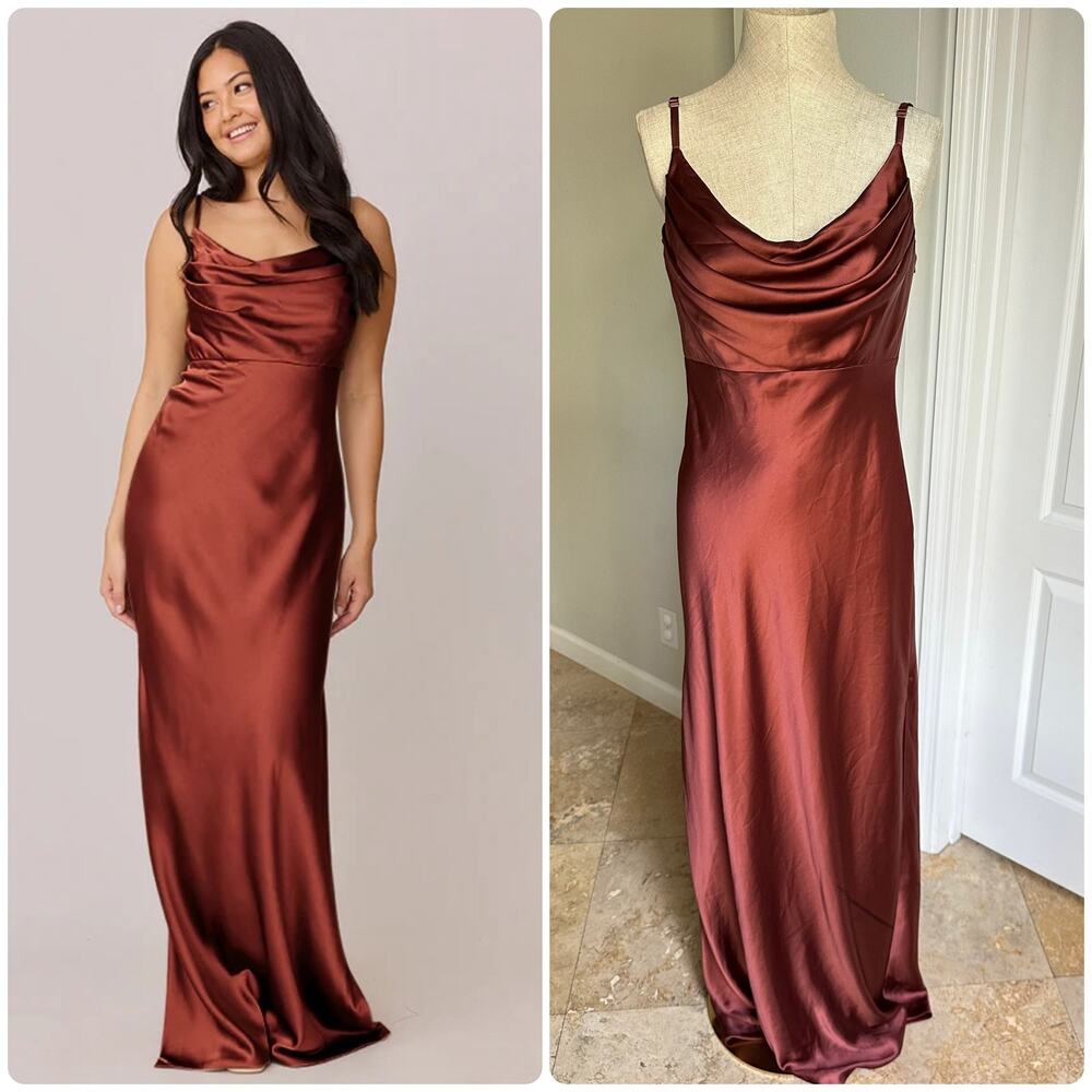 Revelry Skye Satin Gown